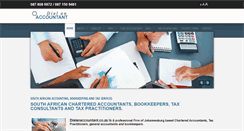Desktop Screenshot of dialanaccountant.co.za